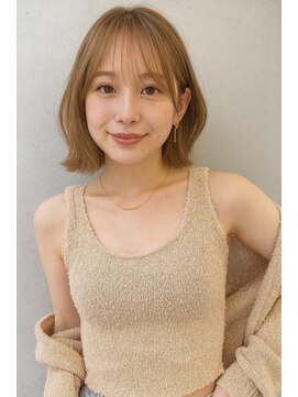 アルファ 我孫子店(alpha) ボブヘア/ミルクティーベージュ/透明感カラー/美髪/我孫子駅