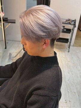 フェノメノン 栄店(PHENOMENON) メンズ/2ブリーチカラー/ホワイト/マッシュ