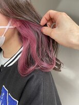 ティグルフォーヘア(TIGRE for hair)&nbsp;【インナーカラー】ピンク/ハイトーンカラー