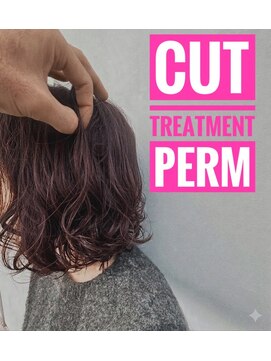 ノブ(NOB) 伸ばしていく過程パーマ