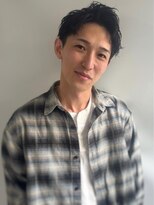 エル セルカ 高田馬場(el CERCA)&nbsp;フェザーパーマ×スパイキーショートスタイル