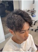 メンズカット/縦落ちツイスパ/港南台
