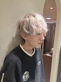 ヘアーザラブズラフズ オーガニカ 北九州(HAIR THE LOVES LAUGHS ORGANICA)&nbsp;ブリーチ2回で作るホワイトミルクティー