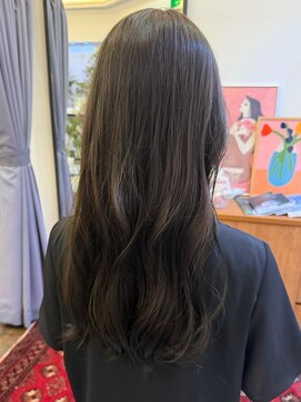 ヘアーアイスカルテット(HAIR ICI QUARTET) 夏カラー×透明感グレーで垢抜け◎大人かわいいレイヤーカット