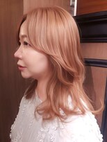 ブロック ジャポン(bloc japon) ミルクティーベージュケアブリーチクリアベージュハッシュウルフ