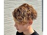 メンズカット+波打ちパーマ¥14500/平日1000円OFF