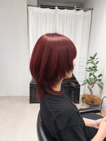 ビーツ(beats)&nbsp;RED×ウルフ　ハッシュカット