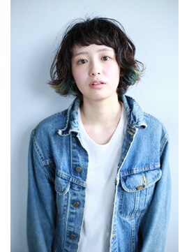 ラべリー 池袋(LOVELEY) アッシュブラウン ブリーチ 【池袋】