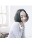 大人かわいい小顔カットの定番！前下がりショートボブBelle銀座