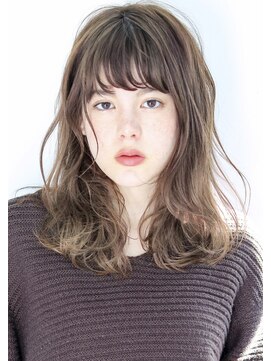 ヘアサロンガリカアオヤマ(hair salon Gallica aoyama) ☆ ペールグレージュ & 毛束感 ☆デザインカラー ☆
