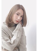 ニスル センター南店(NISURU）&nbsp;似合わせカット/大人ガーリー/ダークアッシュ/着物/センター南