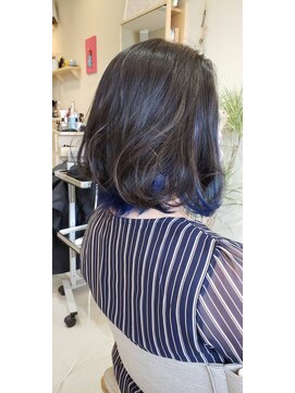 リト(Lit) 【大人可愛い】人気インナーカラー小顔ナチュラルボブ