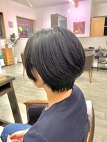 オレンジ(orange)&nbsp;【orange大分賀来】耳かけショートボブ