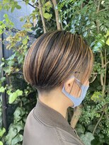 ニースヘアギャラリー 上野御徒町店(Neece hair gallery by across)&nbsp;《Kiko＊おすすめ》刈り上げハンサムショートヘア
