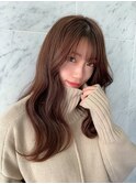 【Lond robin】河野まい 今流行中テラコッタ韓国風ウェーブ