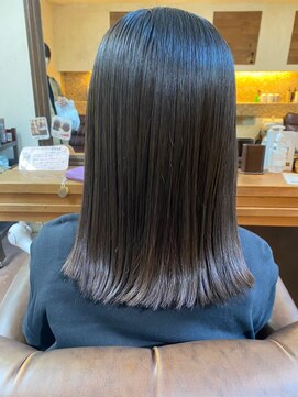 リリアン(Ririan) 【橋本】うる髪カラー＆縮毛+髪質改善トリートメンで素敵女子♪