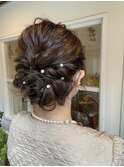 シニヨンヘアアレンジ◎