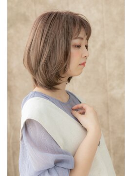 カバーヘア ブリス 北浦和(COVER HAIR bliss) 大人可愛いミルクティアッシュくびれヘアY北浦和20代30代40代