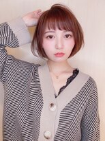 クシュ 所沢東口店(kusyu...) うる艶髪暖色系カラー×ジェシカライツ風アップバンク抜け感ヘア