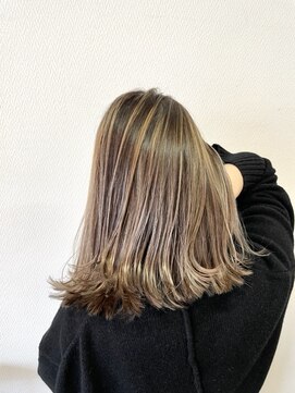ヘアハウス ルアナ(Hair House Luana by NYNY) バレイヤージュハイライト☆