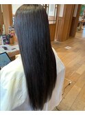 縮毛矯正＆ブリーチ歴有の髪を髪質改善☆