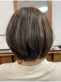 大人ショートボブ
