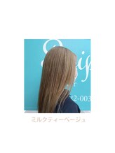 スニップヘア(snip hair) ミルクベージュ