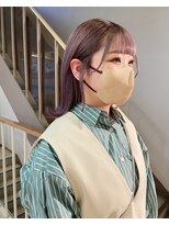 ディーボーイ 下通本店(D-BOY)&nbsp;#ブリーチカラー #ピンクラベンダー #ピンクベージュ