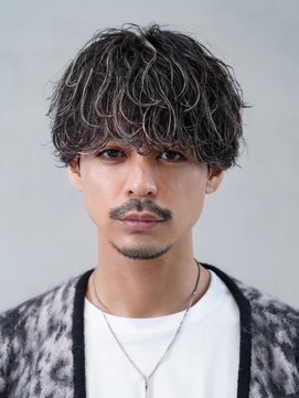 フィフス 名駅(fifth) 波巻きパーマメンズパーマメンズヘアツーブロックツイストパーマ