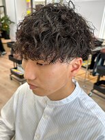 ウェイビーエフティフィフス 横浜西口(WAVEY ft.fifth)&nbsp;ツイストスパイラルパーマ波巻きスパイラル刈り上げマッシュ