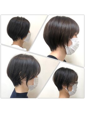 テルミークリニカルデザイン 北千里 30代40代50代似合わせショートくびれショート丸みショート