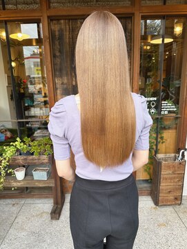 へアサロンアンドカフェガーデン(hair salon&cafe GARDEN) ダブルカラー/ケアブリーチ/ベージュ