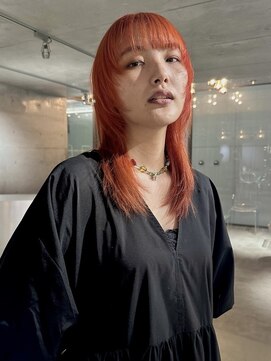 スクリーンギンザメゾン 銀座(SCREEN GINZA MAISON.) クラゲヘアー/小顔に見せるヘア/ココアベージュ/銀座