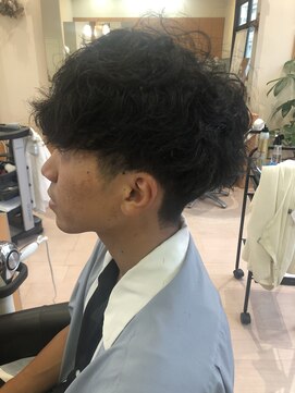 シャンプーボーイ ヒノ(SHAMPOO BOY Hino) くせ毛活かしマッシュ