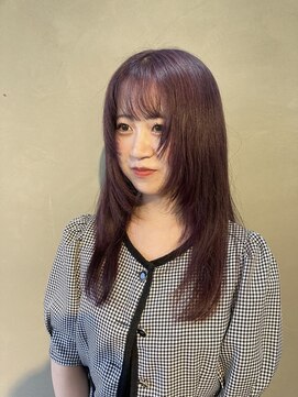 ルーヘア 岐阜(Rooo HAIR) 暖色フェイスレイヤー