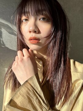 イトシテ ナチュラルロング×ピンクブラウン　【鎌田　隆雅】