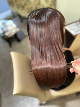 ヘアーメイクポリッシュ 桂店 髪質改善/縮毛矯正/ロングヘアー/ツヤ髪/艶カラー/桂/西京区