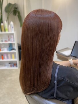 エクリュ 千葉(ecru) アプリコットカラー/アプリコットオレンジ/美髪カラー