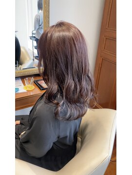 ビーハイブ 一番町店 アヴェダ(BEHIVE) 王道かわいい暖色カラー(^^♪