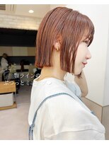 ロット 横浜(lot)&nbsp;ぱつっとボブ/ミニボブ/オレンジブラウン[横浜駅]