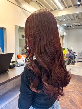 ラレイ ハラジュク(Lalei harajuku) 【白石】レッドブラウン/ナチュラルカラー/暖色カラー