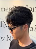 *NOISMツイストスパイラルツーブロックマッシュセンターパート