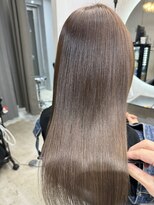 エトラ 渋谷店(etora) 透明感グレージュ　艶髪ロング