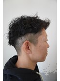 洒落パーマ