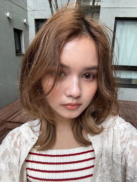 アース 三木店(HAIR & MAKE EARTH) 20代30代40代デザインカラーブリーチ1回韓国ヘア