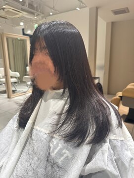 ザックギンザ(ZACC ginza) ロングレイヤー/顔周り/前髪/小顔/似合わせカット