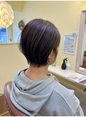 大人女性に大人気！お手入れ簡単♪丸みショートヘア