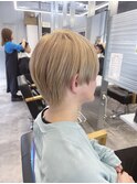 波巻きツイストスパイラルパーマ/フェザーパーマ/眉毛/メンズ