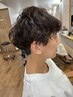 《Shiori.指名限定》深頭筋リラックススパ+メンズパーマ+似合わせカット