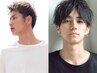 【メンズフルコース】似合わせカット＋スキャルプシャンプー＋眉カット